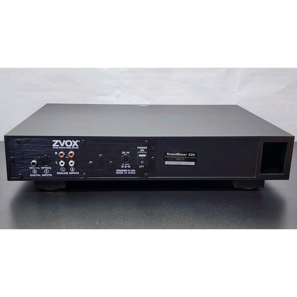 ZVOX Model 220 Single Cabinet Surround Sound System with Remote Control - Picture 6 of 16
